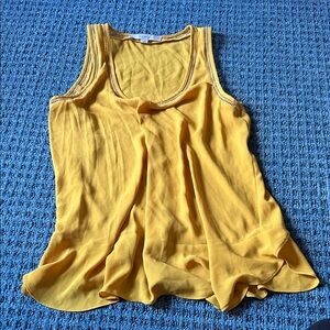 LOFT Yellow Tank Top